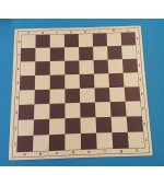 Zložljiva šahovnica Rjavo Bela polja velikosti 57mm
