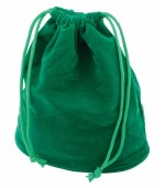 Žametna vrečka za šahovske figure Green