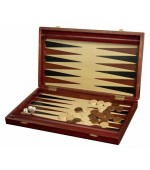 Backgammon lesena garnitura velika