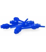 Konice za pikado puščice Keypoint 6mm navoj modre 100 kosov