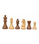 Lesene šahovske figure Philos Artus višina Kralja 95mm
