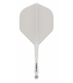 Peresa za pikado puščice Winmau Fusion White Intermediate 8784