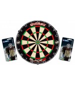 Pikado tarča Winmau Blade 5 in 2 kompleta puščic 22gr