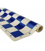 Silikonska šahovnica Modro Bela polja velikosti 57mm