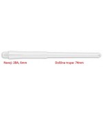 Trupi za pikado puščice Winmau Stealth dolžine 74mm White
